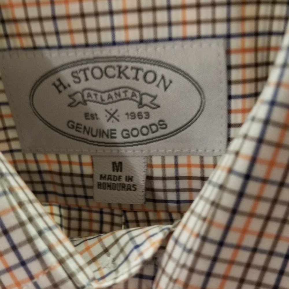 H Stockton Med Dress Shirt